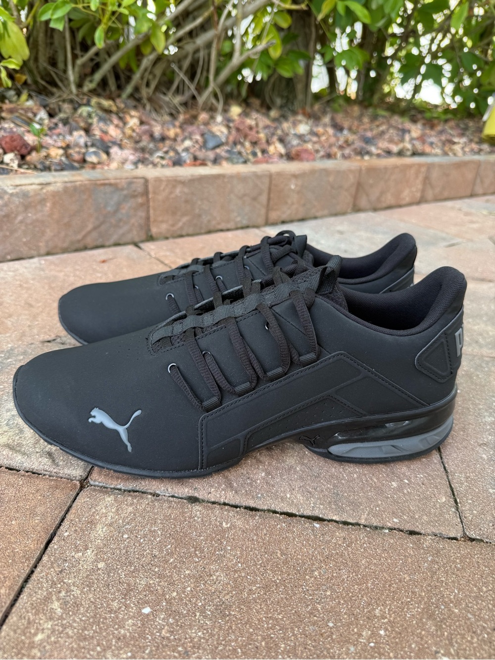 Puma Viz Runner Rapid Men's Sneakers Black Shoes Size US 12